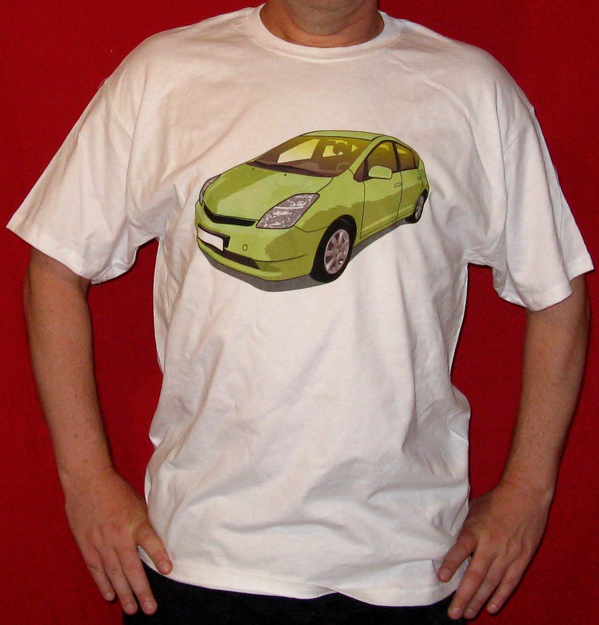 Green Toyota Prius T-Shirt