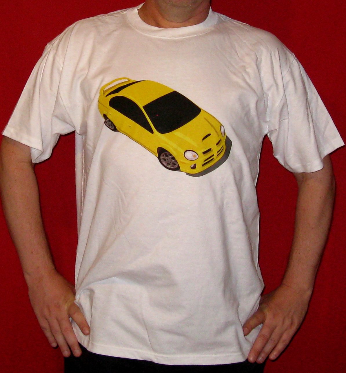 Yellow Dodge Neon SRT-4 T-Shirt