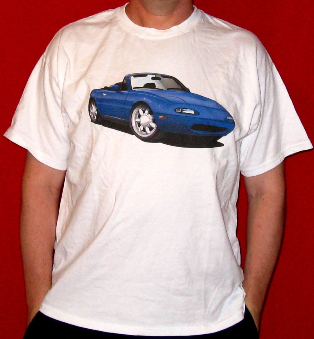 1st Generation Mazda MX-5 Miata T-Shirt -Eunos Roadster