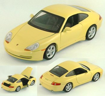 1/18 Yellow Porsche 911 / 996 Coupe by Gate