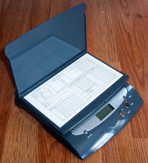36 LB DIGITAL POSTAL SCALES - Gray