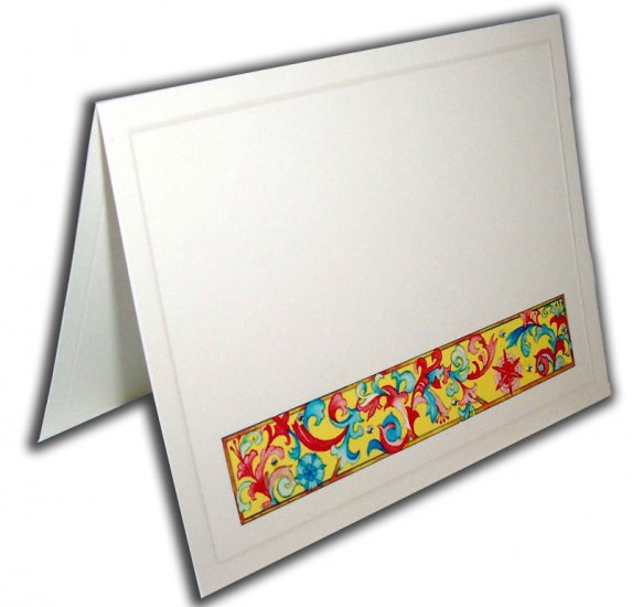 20 QTY. Designer Flower Thank You Cards
