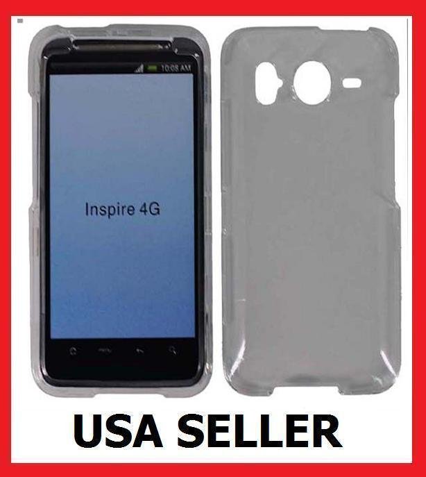HTC Inspire 4G Faceplate Hard Cover Case CLEAR