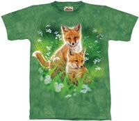 Fox Cubs T-Shirt by The Mountain M,L,XL