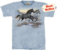 Running Free Horse T-Shirt by The Mountain M,L,XL