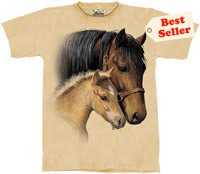 Gentle Touch Horse T-Shirt by The Mountain M,L,XL