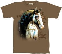 Painted Pony Horse T-Shirt by The Mountain 2XL, 3XL