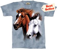 Heading Home Horse T-Shirt by The Mountain 2XL 3XL