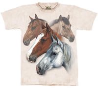Equestrian Dream Horse T-Shirt by The Mountain 2XL 3XL