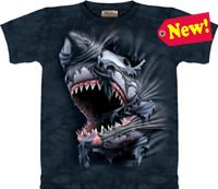 Breakthrough Shark T-Shirt by The Mountain 2XL 3XL