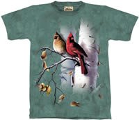 Cardinals & Birch T-Shirt by The Mountain 2XL 3XL