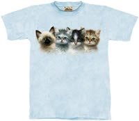 Sweet Kitties Kitten T-Shirt by The Mountain 2XL 3XL