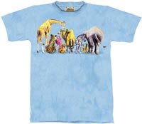Welcome Back Zoo & Safari Animals T-Shirt by The Mountain M L XL