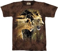 Beauty & the Beast Lion & Lioness T-Shirt by The Mountain M L XL