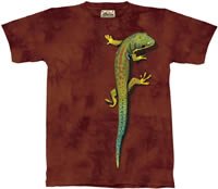 Bright Eyes Lizard T-Shirt by The Mountain M L XL