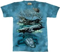 Gators Alligator T-Shirt by The Mountain M L XL