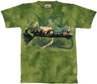 Iguanas Iguana T-Shirt by The Mountain M L XL