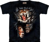 Breakthrough Tiger T-Shirt by The Mountain M L XL