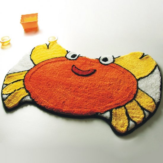 Crab Kids Room Rugs