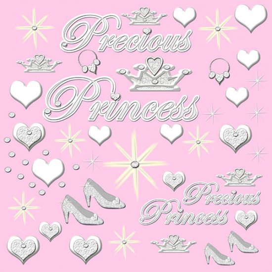 Precious Princess Girls Mural
