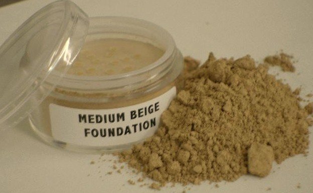 Mineral Makeup Foundation Lt. Medium Beige Full Size Jar