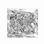 0.30 Carat Princess Cut Diamond SI2/I1 Clarity