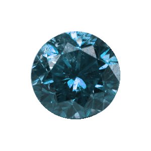 0.10 Carat Blue Diamond (2.9 mm)