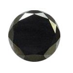 4 mm Black Round Diamond AAA
