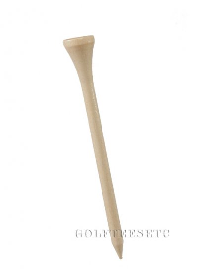 1,000 2 3/4" golf tees - Natural