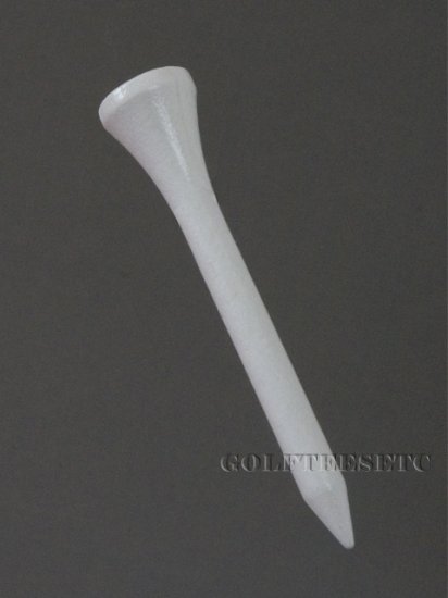1,000 2 1/8" golf tees - White