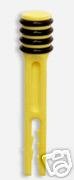 Six 3" Perfect-Tee golf tees - Yellow