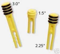 Six Combo Pack Perfect-Tee golf tees - Yellow