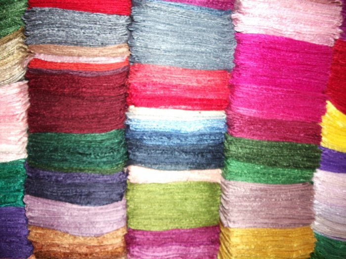 Wholesale Lot 50 Silk Scarves 20 Colors