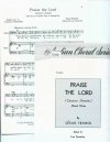 PRAISE THE LORD (Dextera Domini) - Cesar Franck - Lof of 2 pcs.
