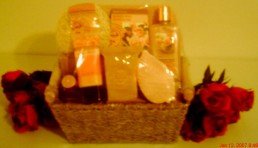 Rose & Sandalwood Spa Gift Basket