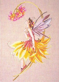The Petal Fairy - Cross Stitch Chart
