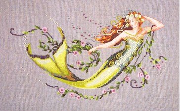 Emerald Mermaid - Cross Stitch Chart