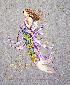 Shimmering Mermaid - Cross Stitch Chart