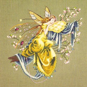 Lilly of the Woods The Dreaming Fairy - Cross Stitch Chart
