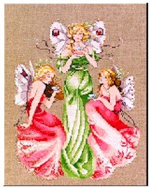 Three For Tea - Cross Stitch Chart