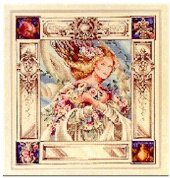 Elizabeth and The Lavender Sky - Cross Stitch Chart