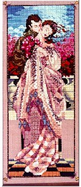 The Kiss - Cross Stitch Chart
