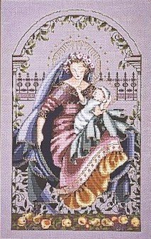 Madonna of the Garden - Cross Stitch Chart