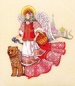 Russian Angel - Cross Stitch Chart