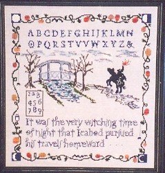 Sleepy Hollow Sampler - Cross Stitch Chart