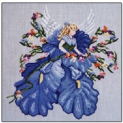 Iris - Cross Stitch Chart