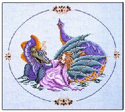 Dragon Lake - Cross Stitch Chart
