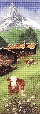 Alpine Meadow - Cross Stitch Chart