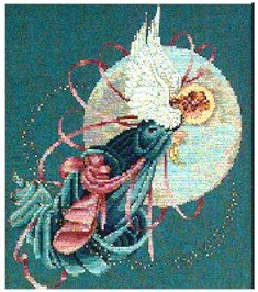 Blue Moon Angel - Cross Stitch Chart
