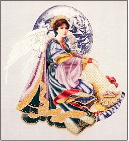 World Peace Angel - Cross Stitch Chart